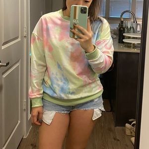 LS Sweatshirt Tie Dye Print